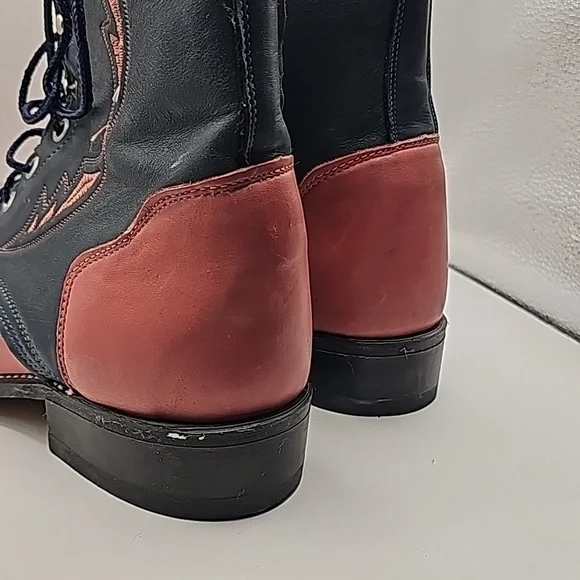 Laredo lace up boots, 9.5M - Picture 4 of 7